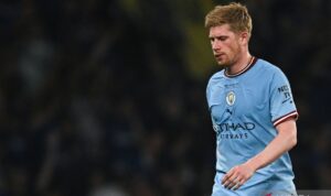 Guardiola sebut kemenangan City dipicu oleh tendangan bebas De Bruyne