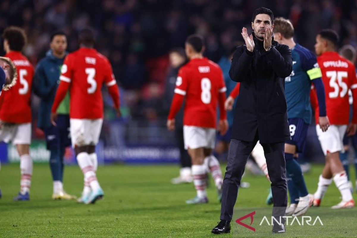 Mikel Arteta pastikan Saka juga Rice fit pada waktu hadapi Brentford