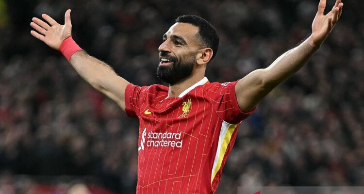Liverpool perpanjang kontrak penyerang bintangnya Mohamed Salah