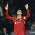 Van Dijk cetak gol menit akhir, Liverpool menang 2-1 berhadapan dengan West Ham